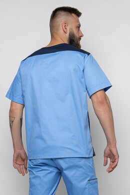 Medical jacket for men Manhattan. Blue (5437046) Medical jacket for men Manhattan. Blue (5437046) фото 4