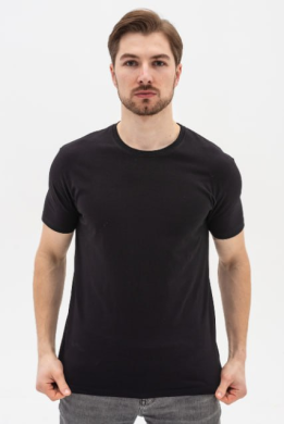 T-shirt unisex black RAY PREMIUM FIT U0102 (5124142) T-shirt unisex black RAY PREMIUM FIT U0102 (5124142) фото 1