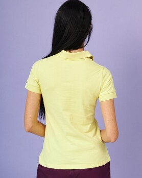 Medical polo for women lime 147-330-677 (6613396) Medical polo for women lime 147-330-677 (6613396) фото 2