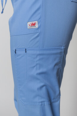 Костюм медицинский Лидия +Бр. Вирджиния. COTTON. Белый / голубой (5410110) Костюм медицинский Лидия +Бр. Вирджиния. COTTON. Белый / голубой (5410110) фото 10