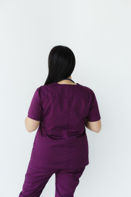 Medical shirt women's Topaz purple 164-335-705 / 386-335-705 (6613488) Medical shirt women's Topaz purple 164-335-705 / 386-335-705 (6613488) фото 7