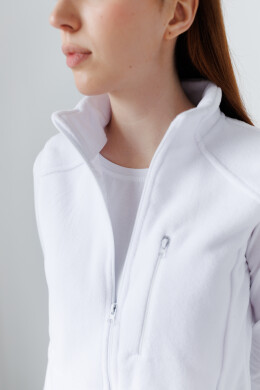 Medical fleece vest Canada white (unisex) 368-324-881 (6624982) Medical fleece vest Canada white (unisex) 368-324-881 (6624982) фото 6