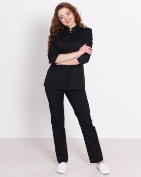 Medical suit for women Sakura black 124-321-678 (6613303) Medical suit for women Sakura black 124-321-678 (6613303) фото 7