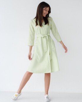 Medical gown for women Provence pistachio 178-396-677 (6613956) Medical gown for women Provence pistachio 178-396-677 (6613956) фото 7