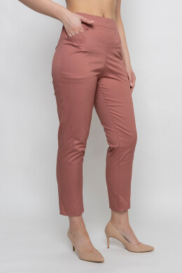 Trousers 7/8 medical, Milana-stretch. Dry rose (5436991) Trousers 7/8 medical, Milana-stretch. Dry rose (5436991) фото 1