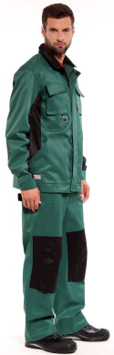 Working suit ‘OPTIMA’ (trousers and jacket) green (16035800001035) Working suit ‘OPTIMA’ (trousers and jacket) green (16035800001035) фото 1