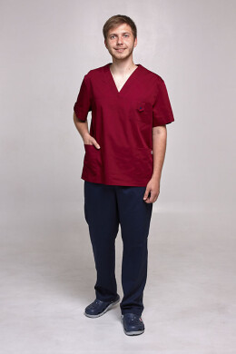Unisex suit K-33 bordeaux/blue (544835) Unisex suit K-33 bordeaux/blue (544835) фото 1