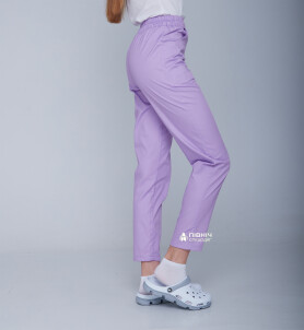 Women's medical trousers "Francesca" lavender (3399103) Women's medical trousers "Francesca" lavender (3399103) фото 14