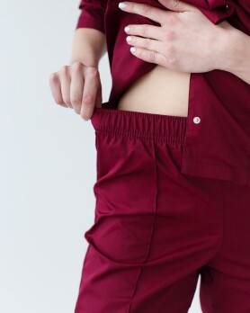 Medical suit women's Lotus marsala 125-326-679 (6613244) Medical suit women's Lotus marsala 125-326-679 (6613244) фото 7