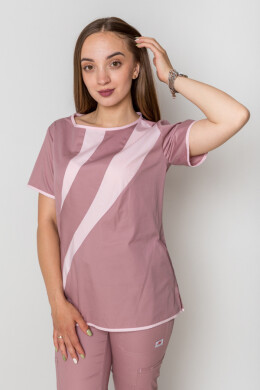 Костюм медицинский Айс+Бр. Вирджиния. COTTON. Пепельная роза (5410051) Костюм медицинский Айс+Бр. Вирджиния. COTTON. Пепельная роза (5410051) фото 5
