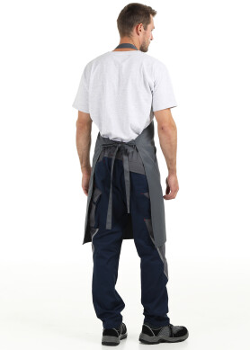 Work apron (twill fabric) grey (777710366) Work apron (twill fabric) grey (777710366) фото 2