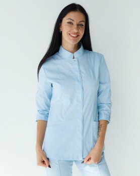 Medical suit women's Sakura azure 124-462-678 (6613338) Medical suit women's Sakura azure 124-462-678 (6613338) фото 3