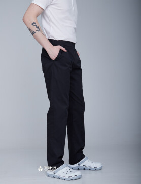 Medical trousers for men "Ivan" black (3399117) Medical trousers for men "Ivan" black (3399117) фото 2