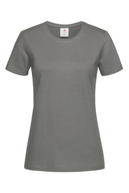 Women's T-shirt "STEDMAN" CLASSIC-T FITTED ST2600 RGY dark gray (5124095) Women's T-shirt "STEDMAN" CLASSIC-T FITTED ST2600 RGY dark gray (5124095) фото 1