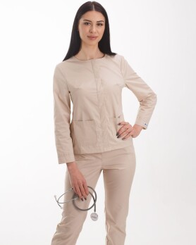 Medical suit women's Jacqueline cream 440-460-677 (6613359) Medical suit women's Jacqueline cream 440-460-677 (6613359) фото 6
