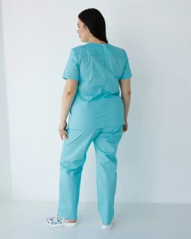 Медицинский костюм женский Топаз ментол +SIZE 362-441-705 (6637767) Медицинский костюм женский Топаз ментол +SIZE 362-441-705 (6637767) фото 2