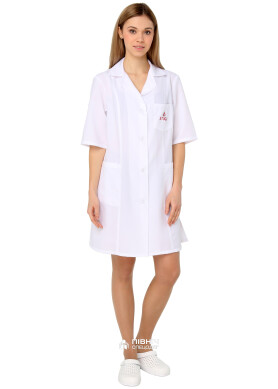 Medical gown (short sleeve) 220115 Medical gown (short sleeve) 220115 фото 1