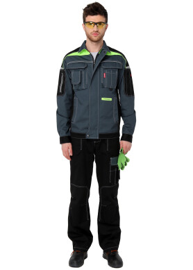 Suit working "SKIF" - semi-overalls and jacket (1277) Suit working "SKIF" - semi-overalls and jacket (1277) фото 1