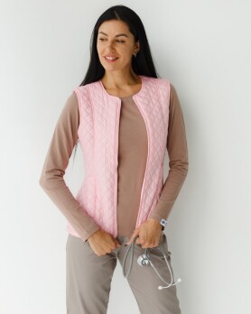 Medical insulated vest women's Geneva light pink 366-414-844 (6613200) Medical insulated vest women's Geneva light pink 366-414-844 (6613200) фото 2
