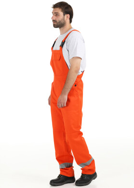 Working overalls "STANDARD" orange with reflective stripes (33331101) Working overalls "STANDARD" orange with reflective stripes (33331101) фото 3