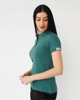 Medical polo for women dark turquoise 147-437-904 (6637752) Medical polo for women dark turquoise 147-437-904 (6637752) фото 3