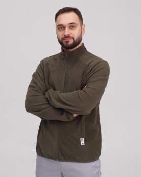 Медична кофта чоловіча флісова Детройт темно-оливкова 426-483-842 (6613794) Медична кофта чоловіча флісова Детройт темно-оливкова 426-483-842 (6613794) фото 3