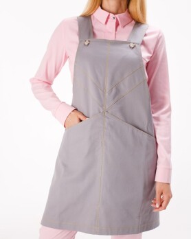 Professional water-repellent apron Trieste grey 173-328-915 (6613842) Professional water-repellent apron Trieste grey 173-328-915 (6613842) фото 4