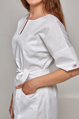 Rio tunic dress. COTTON. White (544766) Rio tunic dress. COTTON. White (544766) фото 8