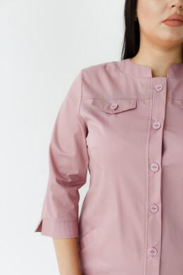 Women's medical gown Valerie ash pink +SIZE 156-429-677 (6625325) Women's medical gown Valerie ash pink +SIZE 156-429-677 (6625325) фото 6