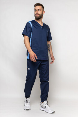 Men's suit with joggers Manhattan. Dark blue (5437022) Men's suit with joggers Manhattan. Dark blue (5437022) фото 2