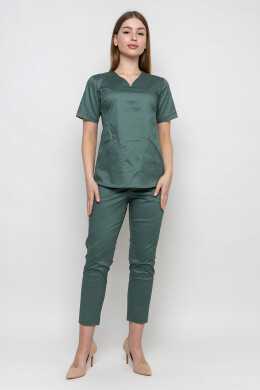 Eva stretch medical stretch suit, evening forest (5436955) Eva stretch medical stretch suit, evening forest (5436955) фото 2