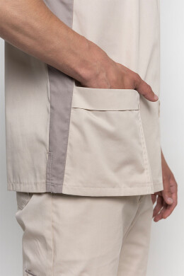 Medical jacket for men Manhattan. Cream (5437048) Medical jacket for men Manhattan. Cream (5437048) фото 3