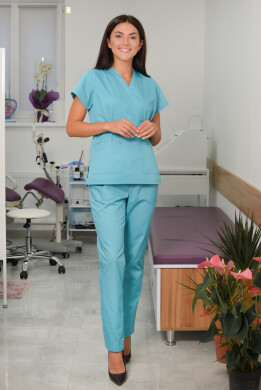 Women's medical trousers "Edelvika" mint (534241) Women's medical trousers "Edelvika" mint (534241) фото 1