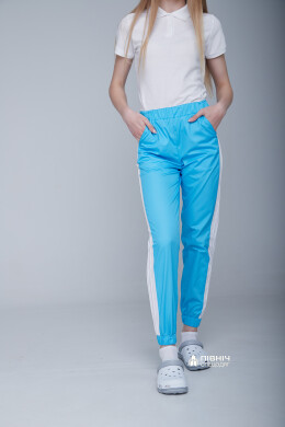 Women's medical trousers "Vanessa" sea wave (3399112) Women's medical trousers "Vanessa" sea wave (3399112) фото 14