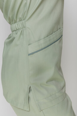 Медицинский костюм Моник+ Бр. зауженные. COTTON. Фисташка + олива (кант) (5410158) Медицинский костюм Моник+ Бр. зауженные. COTTON. Фисташка + олива (кант) (5410158) фото 11