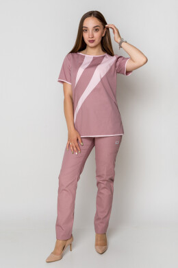 Костюм медицинский Айс+Бр. Вирджиния. COTTON. Пепельная роза (5410051) Костюм медицинский Айс+Бр. Вирджиния. COTTON. Пепельная роза (5410051) фото 1