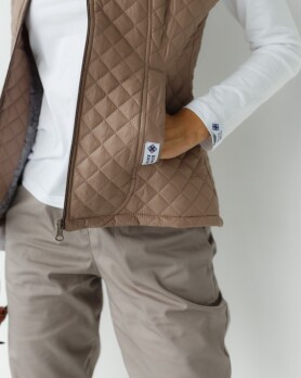 Medical insulated vest women's Geneva dark beige 366-435-844 (6613196 Medical insulated vest women's Geneva dark beige 366-435-844 (6613196 фото 5