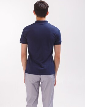 Medical polo men's blue embroidered Caduceus 148-322-836 (6613769) Medical polo men's blue embroidered Caduceus 148-322-836 (6613769) фото 2