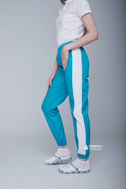 Women's medical trousers "Vanessa" turquoise (3399109) Women's medical trousers "Vanessa" turquoise (3399109) фото 13
