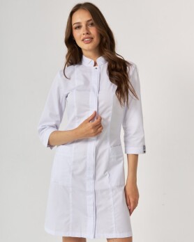 Medical coat for women Sakura white 160-324-678 / 310-324-679  (6613581) Medical coat for women Sakura white 160-324-678 / 310-324-679  (6613581) фото 6