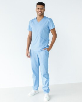 Medical suit for men Milan blue 134-333-708 (6613698) Medical suit for men Milan blue 134-333-708 (6613698) фото 7