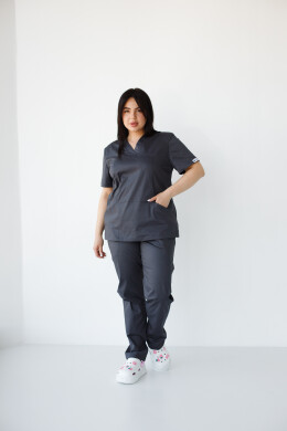 Women's medical suit Topaz dark blue Elite Stretch 488-406-705 / 492-406-705(6624458) Women's medical suit Topaz dark blue Elite Stretch 488-406-705 / 492-406-705(6624458) фото 7