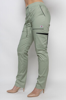 Medical Emeli-stretch trousers for women. Pistachio (5436970) Medical Emeli-stretch trousers for women. Pistachio (5436970) фото 3