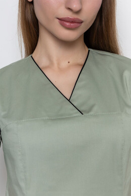 Medical suit Emelie-stretch, female. Pistachio (5436945) Medical suit Emelie-stretch, female. Pistachio (5436945) фото 5