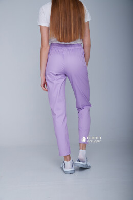 Women's medical trousers "Francesca" lavender (3399103) Women's medical trousers "Francesca" lavender (3399103) фото 12