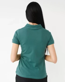 Medical polo for women dark turquoise 147-437-904 (6637752) Medical polo for women dark turquoise 147-437-904 (6637752) фото 2