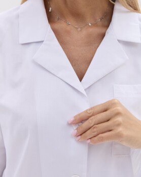 Medical coat Student white (long sleeve) 586-324-677 / 587-324-677 (6638145) Medical coat Student white (long sleeve) 586-324-677 / 587-324-677 (6638145) фото 7