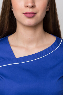 Медичний костюм Монік+ Бр. завужені. COTTON. Електрик + блакитний (кант) (5410167) Медичний костюм Монік+ Бр. завужені. COTTON. Електрик + блакитний (кант) (5410167) фото 11