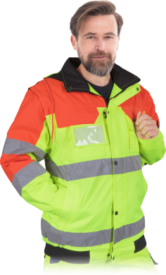 Куртка сигнальная утепленная LH-STRADA-J YP (222132) Куртка сигнальная утепленная LH-STRADA-J YP (222132) фото 1