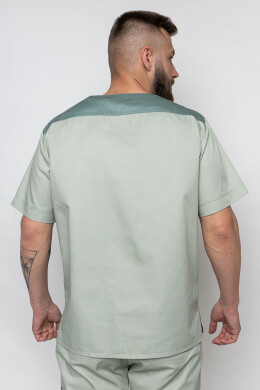 Medical jacket for men Manhattan. Pistachio (5437050) Medical jacket for men Manhattan. Pistachio (5437050) фото 5